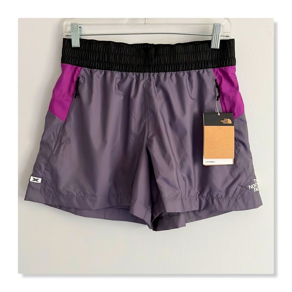 The North Face Women's Athletic Shorts - Purple and Pink - Picture 4 of 15